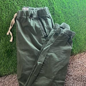 Cotton Drake Joggers Olive (30)